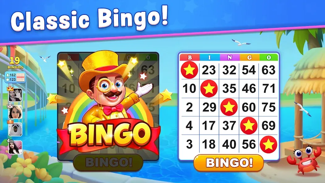 Bingo: Play Lucky Bingo Games (Бинго)  [МОД Много монет] Screenshot 1