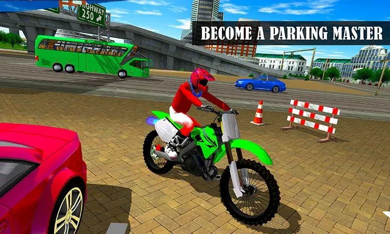 Bike Parking Moto Driving Game (Ларонг Парадахан нг Бисиклета)  [МОД Много монет] Screenshot 4