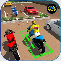 Взломанная Bike Parking Moto Driving Game (Ларонг Парадахан нг Бисиклета)  [МОД Много монет] - последняя версия apk на Андроид