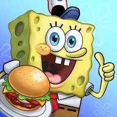 Взлом SpongeBob: Krusty Cook-Off  [МОД Много денег] - последняя версия apk на Андроид