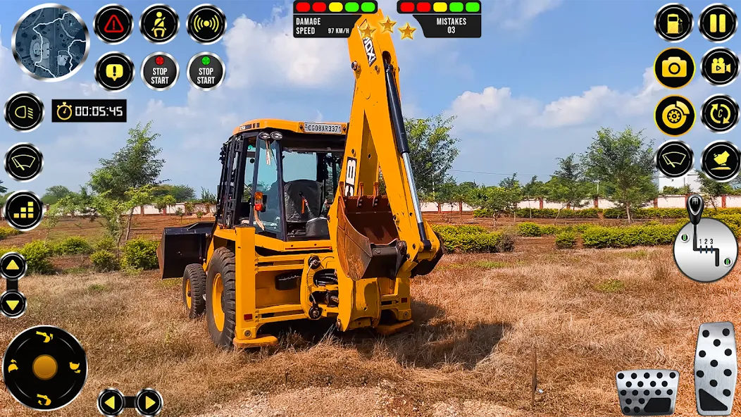 JCB Excavator Construction 3D  [МОД Много денег] Screenshot 1