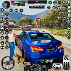 Скачать взлом US Car Parking Game 2024  [МОД Много денег] - полная версия apk на Андроид