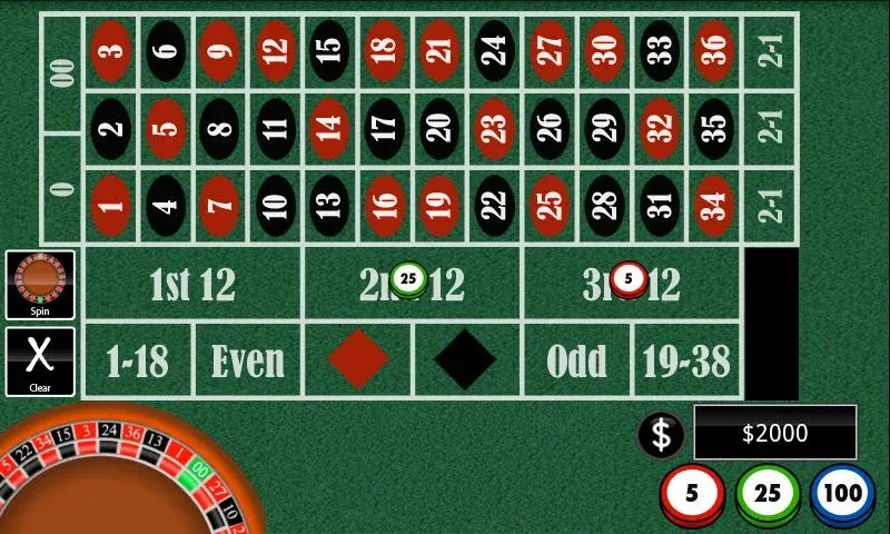 Roulette+  [МОД Unlimited Money] Screenshot 1