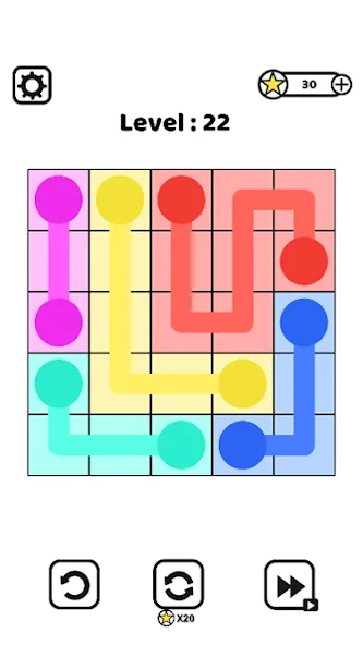 Pipe Line Puzzle (Пайп Лайн Пазл)  [МОД Бесконечные монеты] Screenshot 4