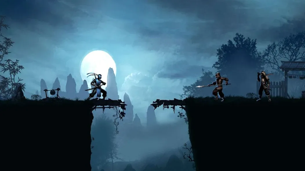 Ninja warrior: legend of adven  [МОД Много монет] Screenshot 1