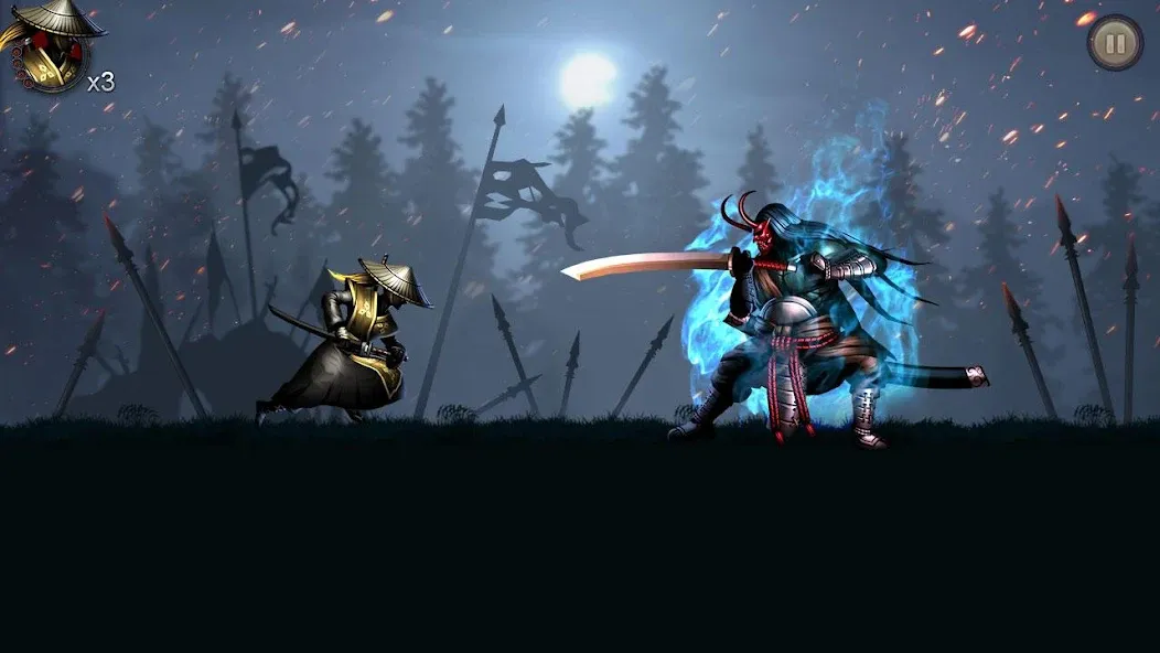 Ninja warrior: legend of adven  [МОД Много монет] Screenshot 4