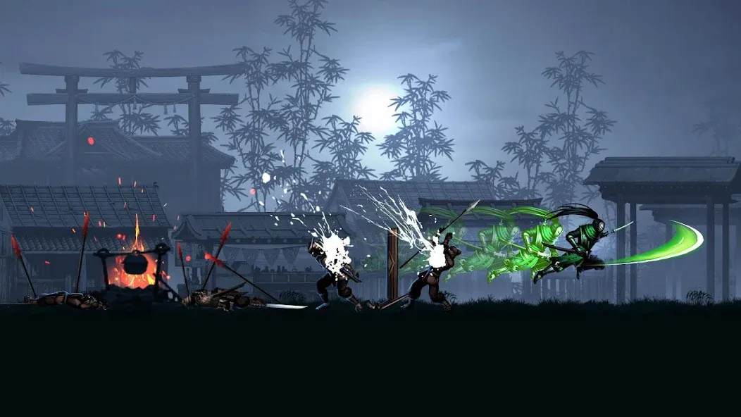 Ninja warrior: legend of adven  [МОД Много монет] Screenshot 5