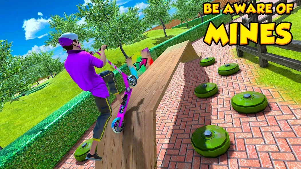 BMX Air Skate Scooter Tricks  [МОД Menu] Screenshot 1