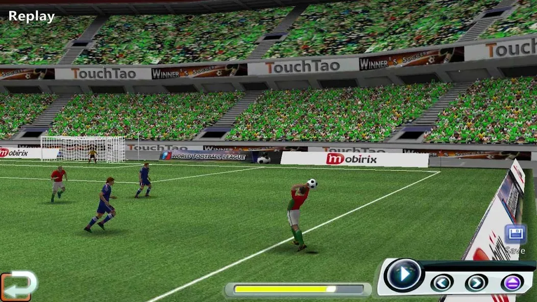 World Soccer League  [МОД Все открыто] Screenshot 3