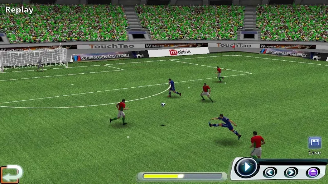 World Soccer League  [МОД Все открыто] Screenshot 5