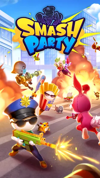 Smash Party - Hero Action Game (Смэш Пати)  [МОД Mega Pack] Screenshot 1