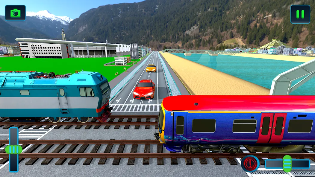 Train Games: Driving Simulator  [МОД Много монет] Screenshot 2