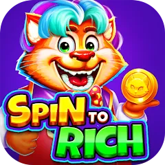 Скачать взломанную Spin To Rich - Vegas Slots (Спин Ту Рич)  [МОД Mega Pack] - полная версия apk на Андроид