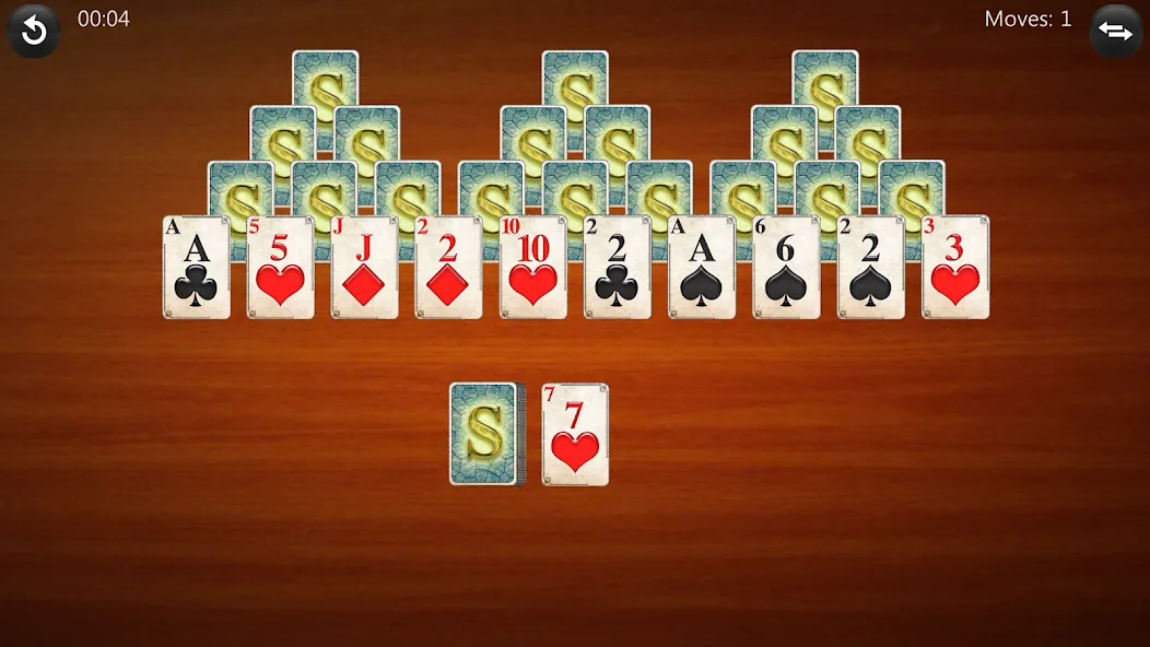 TriPeaks Solitaire (ТриПикс Пасьянс)  [МОД Unlimited Money] Screenshot 1