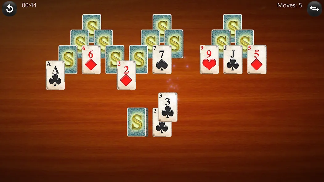 TriPeaks Solitaire (ТриПикс Пасьянс)  [МОД Unlimited Money] Screenshot 2