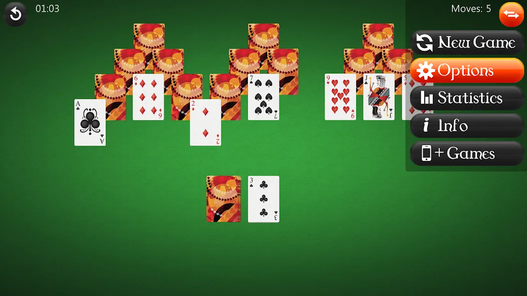 TriPeaks Solitaire (ТриПикс Пасьянс)  [МОД Unlimited Money] Screenshot 3