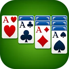 Взлом Solitaire: Classic Card Games  [МОД Unlocked] - стабильная версия apk на Андроид