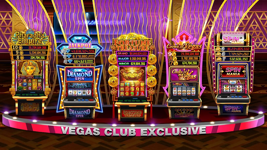 Play Las Vegas - Casino Slots (Плей Лас Вегас)  [МОД Много монет] Screenshot 2