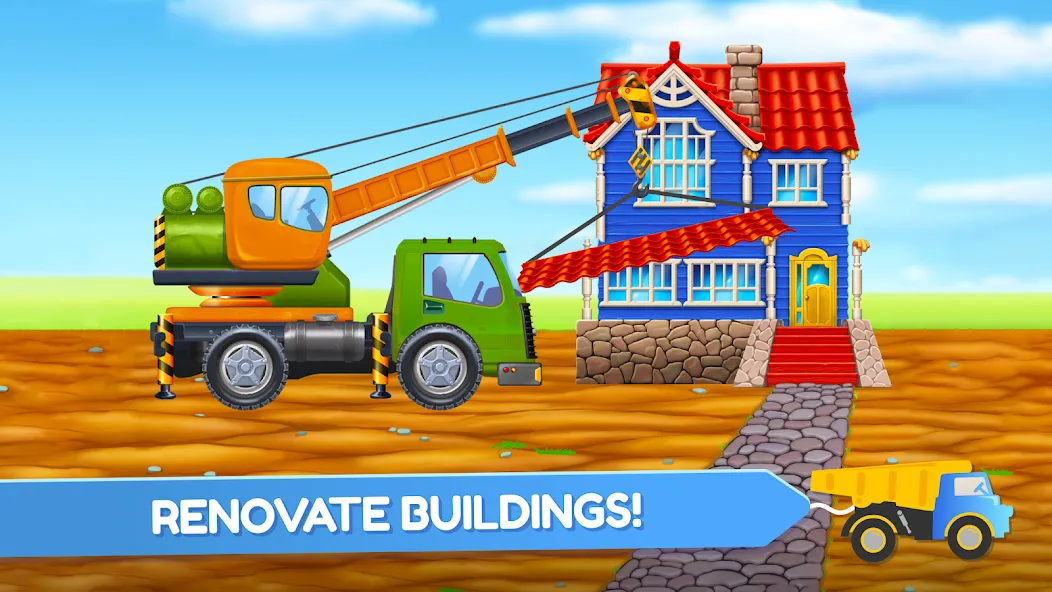 Build a House: Building Trucks  [МОД Unlocked] Screenshot 2