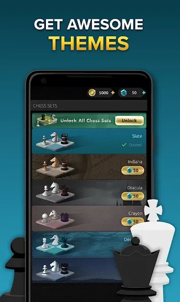 Chess Stars Multiplayer Online (Чесс Старс)  [МОД Много денег] Screenshot 4