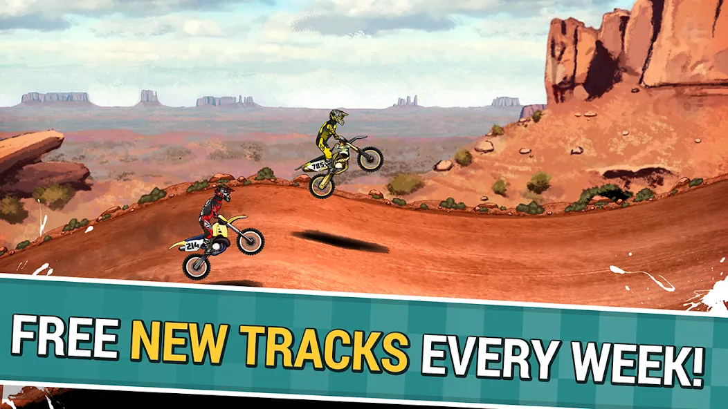 Mad Skills Motocross 2 (Мад Скилс Мотокросс 2)  [МОД Unlimited Money] Screenshot 5