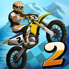 Скачать взлом Mad Skills Motocross 2 (Мад Скилс Мотокросс 2)  [МОД Unlimited Money] - последняя версия apk на Андроид