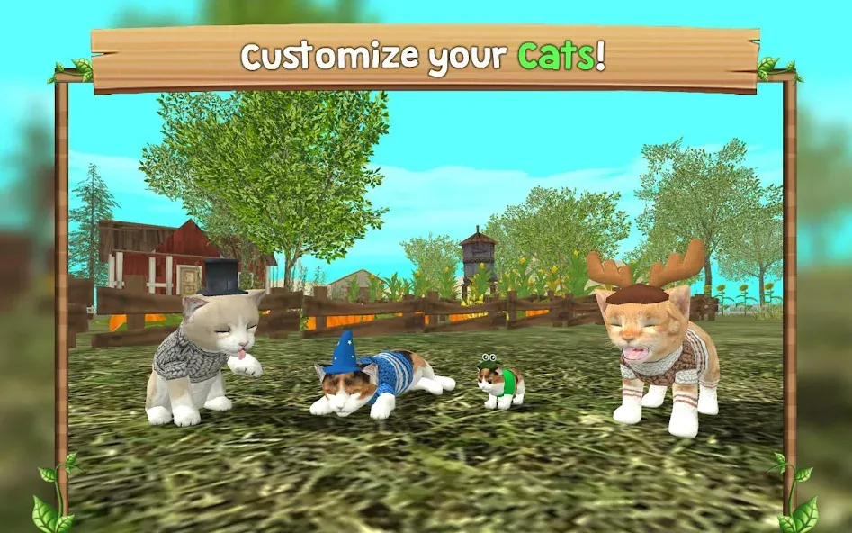 Cat Sim Online: Play with Cats  [МОД Unlocked] Screenshot 5