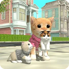 Взлом Cat Sim Online: Play with Cats  [МОД Unlocked] - последняя версия apk на Андроид