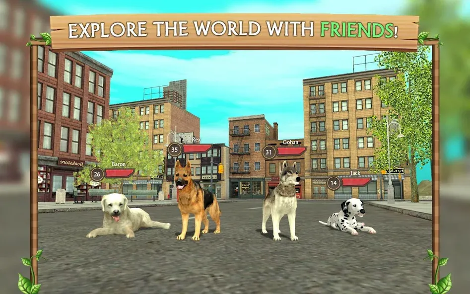 Dog Sim Online: Raise a Family  [МОД Mega Pack] Screenshot 4