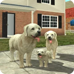 Скачать взлом Dog Sim Online: Raise a Family  [МОД Mega Pack] - полная версия apk на Андроид