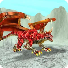 Скачать взломанную Dragon Sim Online: Be A Dragon  [МОД Много монет] - полная версия apk на Андроид