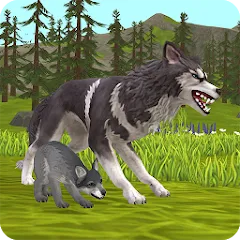 Взломанная WildCraft: Animal Sim Online (Уайлдкрафт)  [МОД Много монет] - стабильная версия apk на Андроид