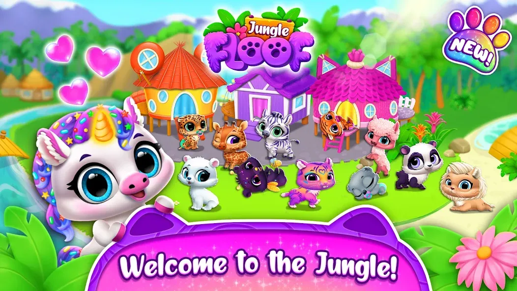 Jungle Floof - Island Pet Care (Джангл Флооф)  [МОД Много монет] Screenshot 4