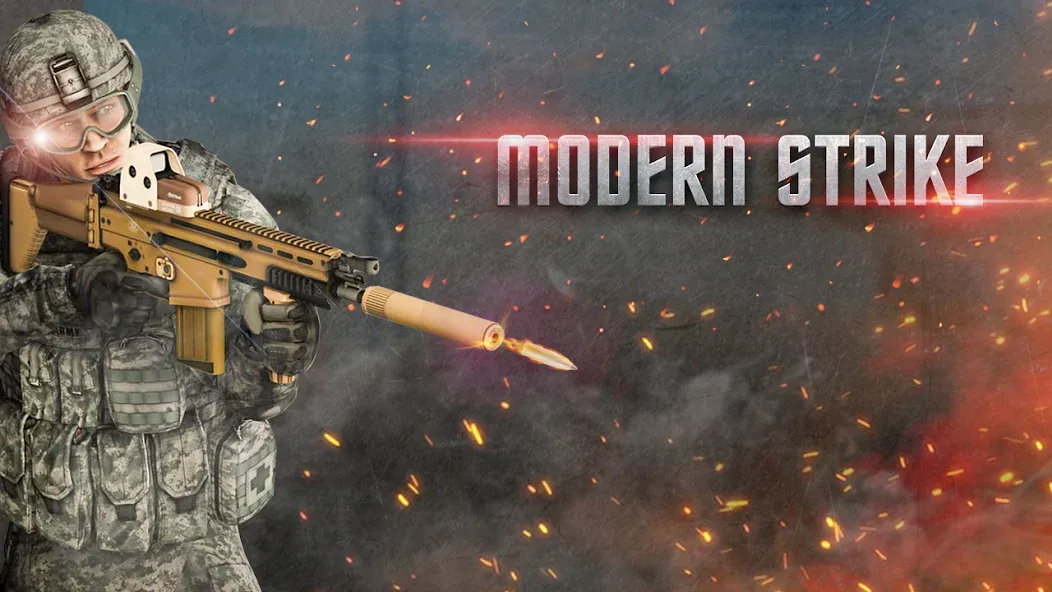 Modern Commando FPS Army Games  [МОД Много денег] Screenshot 1