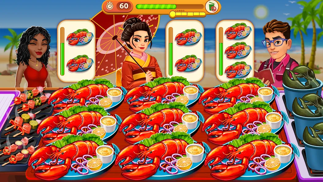 Cooking Max: Restaurant Games (Кукинг Макс)  [МОД Все открыто] Screenshot 2