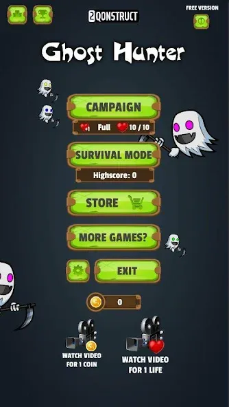 Ghost Hunter (Гост Хантер)  [МОД Unlimited Money] Screenshot 1