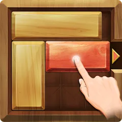 Взломанная Unblock Red Wood  [МОД Много монет] - последняя версия apk на Андроид