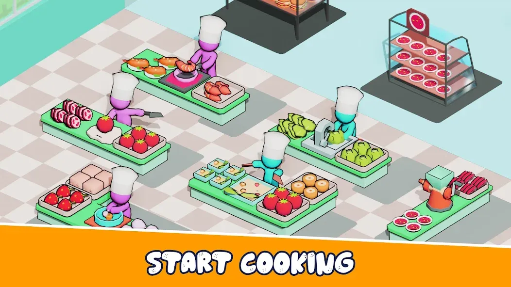 Kitchen Fever: Food Tycoon (Китчен Фивер)  [МОД Много денег] Screenshot 3