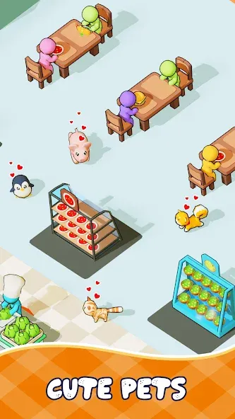 Kitchen Fever: Food Tycoon (Китчен Фивер)  [МОД Много денег] Screenshot 5