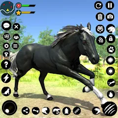 Взломанная Virtual Horse Family Simulator  [МОД Unlimited Money] - полная версия apk на Андроид