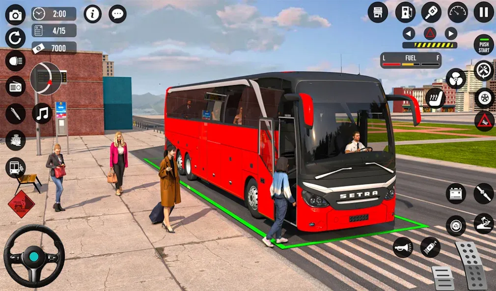 Bus Simulator 3D: Bus Games (Бус Симулятор 3Д)  [МОД Бесконечные деньги] Screenshot 4