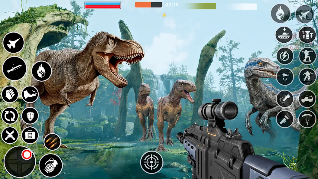 Wild Dino Hunting: Zoo Hunter (Дино Хантер)  [МОД Unlocked] Screenshot 4