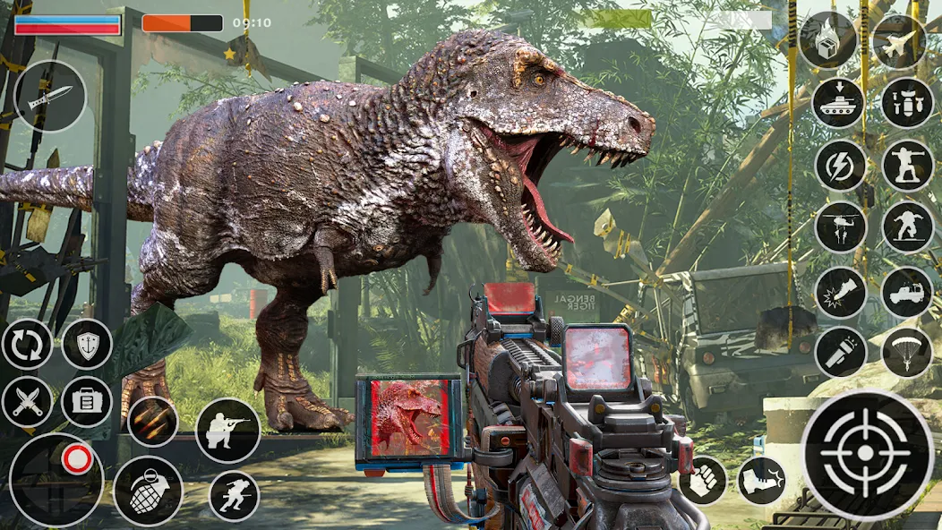 Wild Dino Hunting: Zoo Hunter (Дино Хантер)  [МОД Unlocked] Screenshot 5