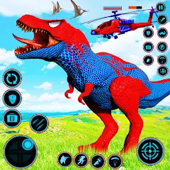 Взломанная Wild Dino Hunting: Zoo Hunter (Дино Хантер)  [МОД Unlocked] - стабильная версия apk на Андроид