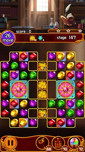 Jewel Magic Castle (Джуэл Мэджик Кэсл)  [МОД Unlimited Money] Screenshot 4