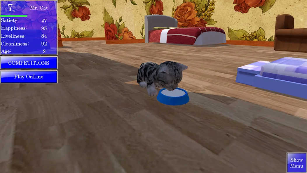 Cute Pocket Cat 3D (Сьют Покет Кэт 3Д)  [МОД Все открыто] Screenshot 4