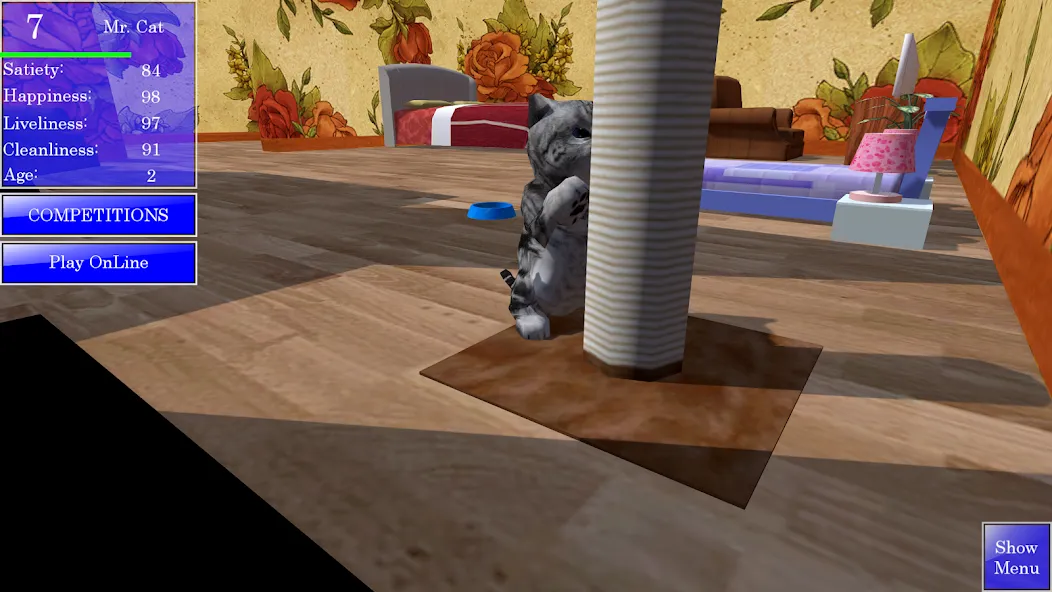 Cute Pocket Cat 3D (Сьют Покет Кэт 3Д)  [МОД Все открыто] Screenshot 5