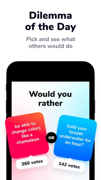 Dilemmaly - Would you rather?  [МОД Unlocked] Screenshot 4