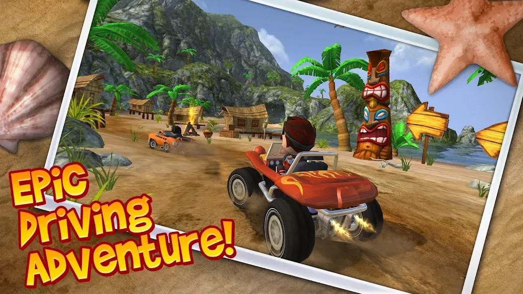 Beach Buggy Blitz (Бич Багги Блиц)  [МОД Много денег] Screenshot 1