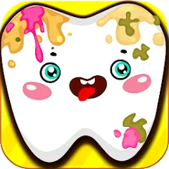 Взломанная Funny Teeth kids dentist care!  [МОД Много монет] - стабильная версия apk на Андроид